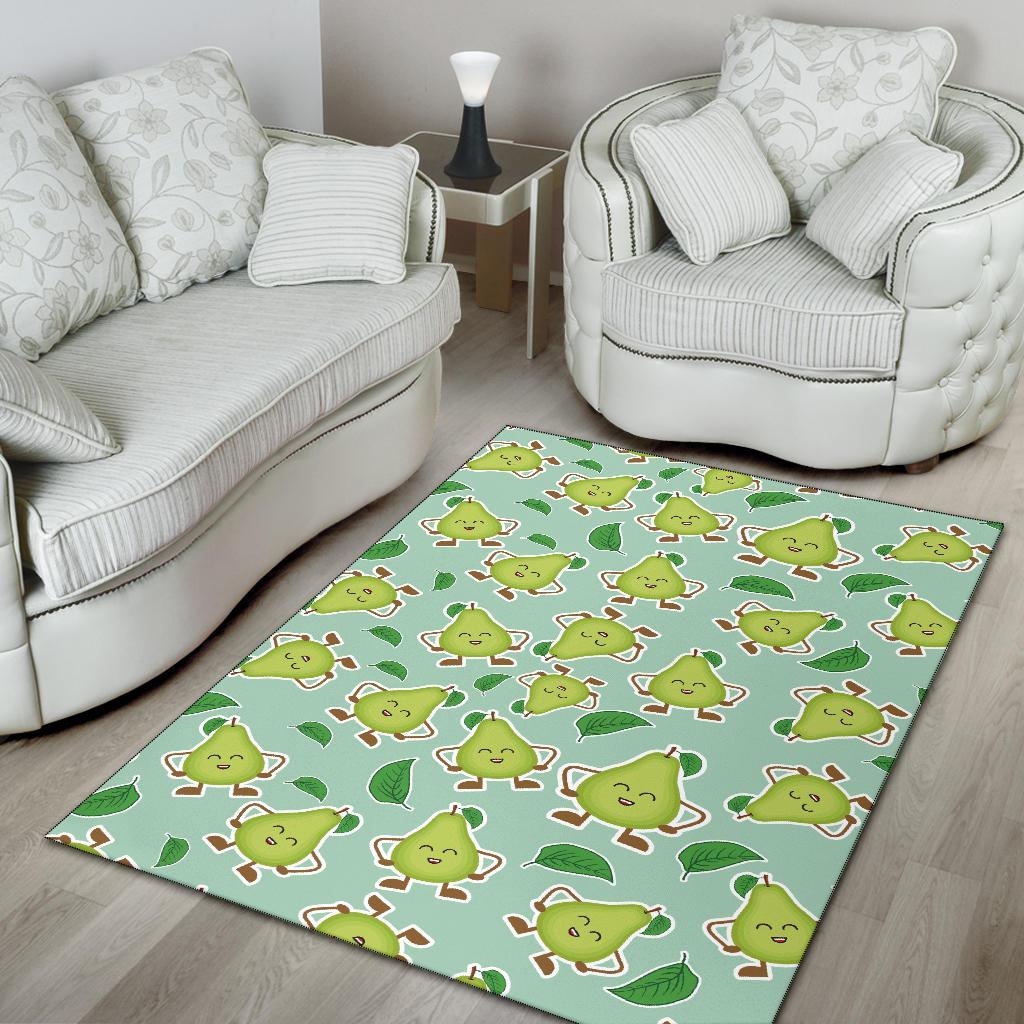 Avocado Pattern Print Design AC011 Area Rugs