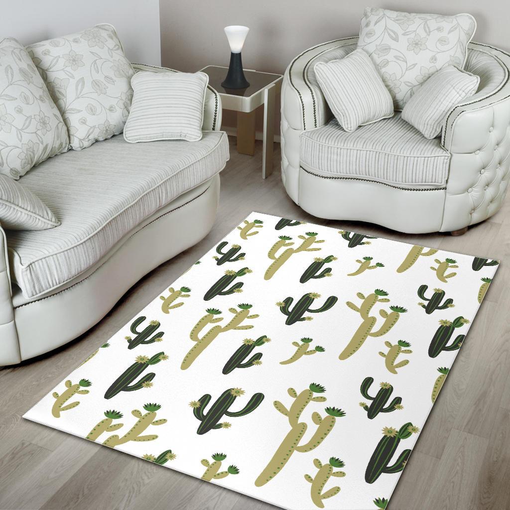 Cute cactus pattern Area Rug