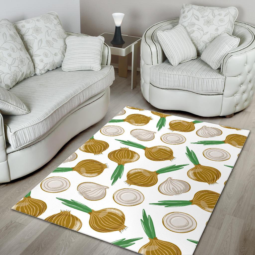Onion Pattern Background Area Rug