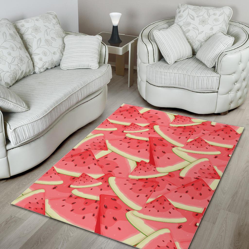 Watermelon Pattern Background Area Rug