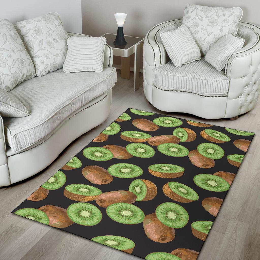 Kiwi Pattern Print Design KW03 Area Rugs