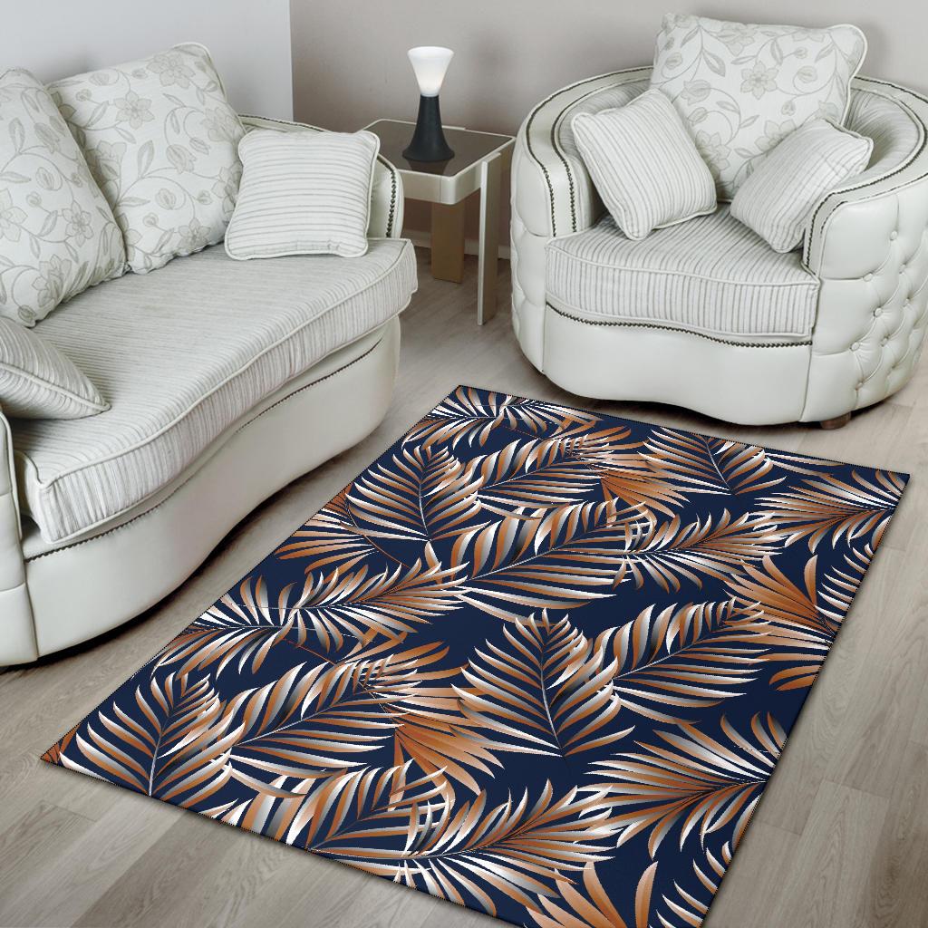 Tropical Flower Pattern Print Design TF07 Area Rugs