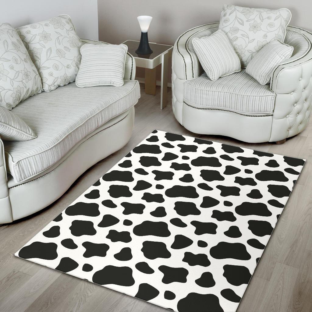 Cow skin pattern Area Rug