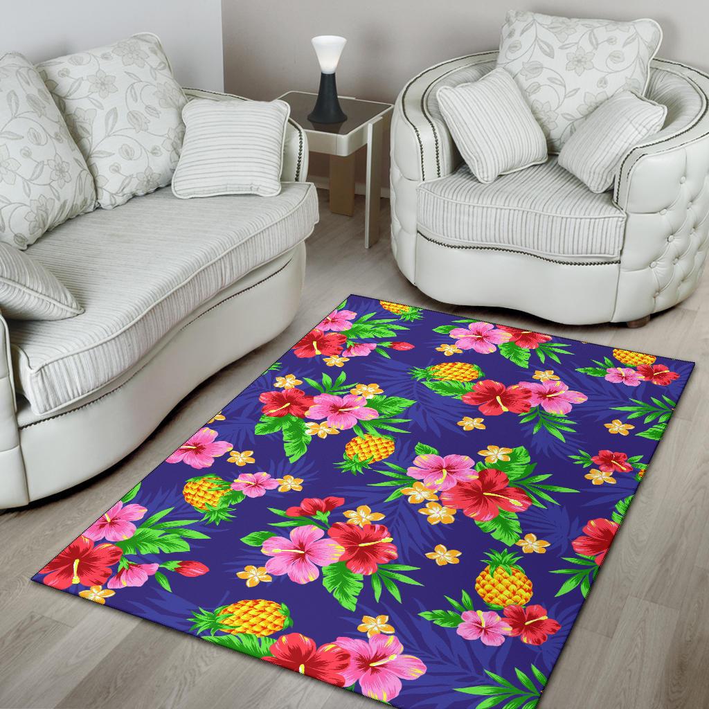 Hawaiian Themed Pattern Print Design H05 Area Rugs