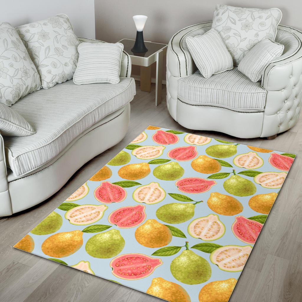 Guava design pattern Area Rug