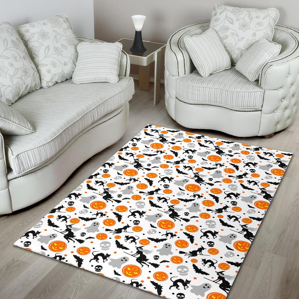 Halloween Pattern Area Rug
