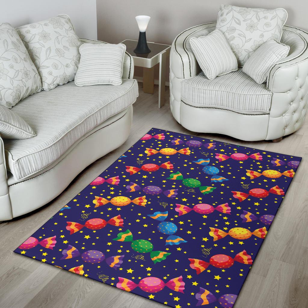 Candy Pattern Print Design CA06 Area Rugs