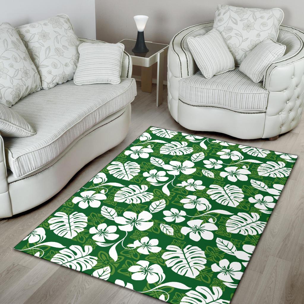 Hawaiian Themed Pattern Print Design H016 Area Rugs
