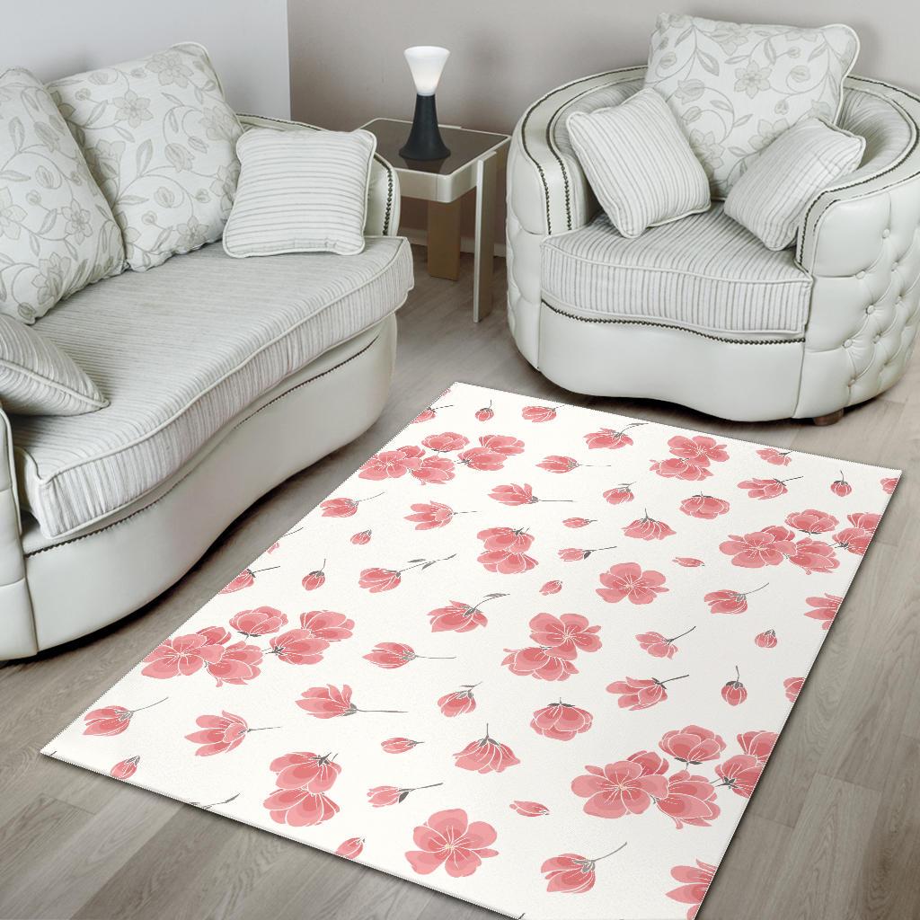 Sakura Pattern Area Rug
