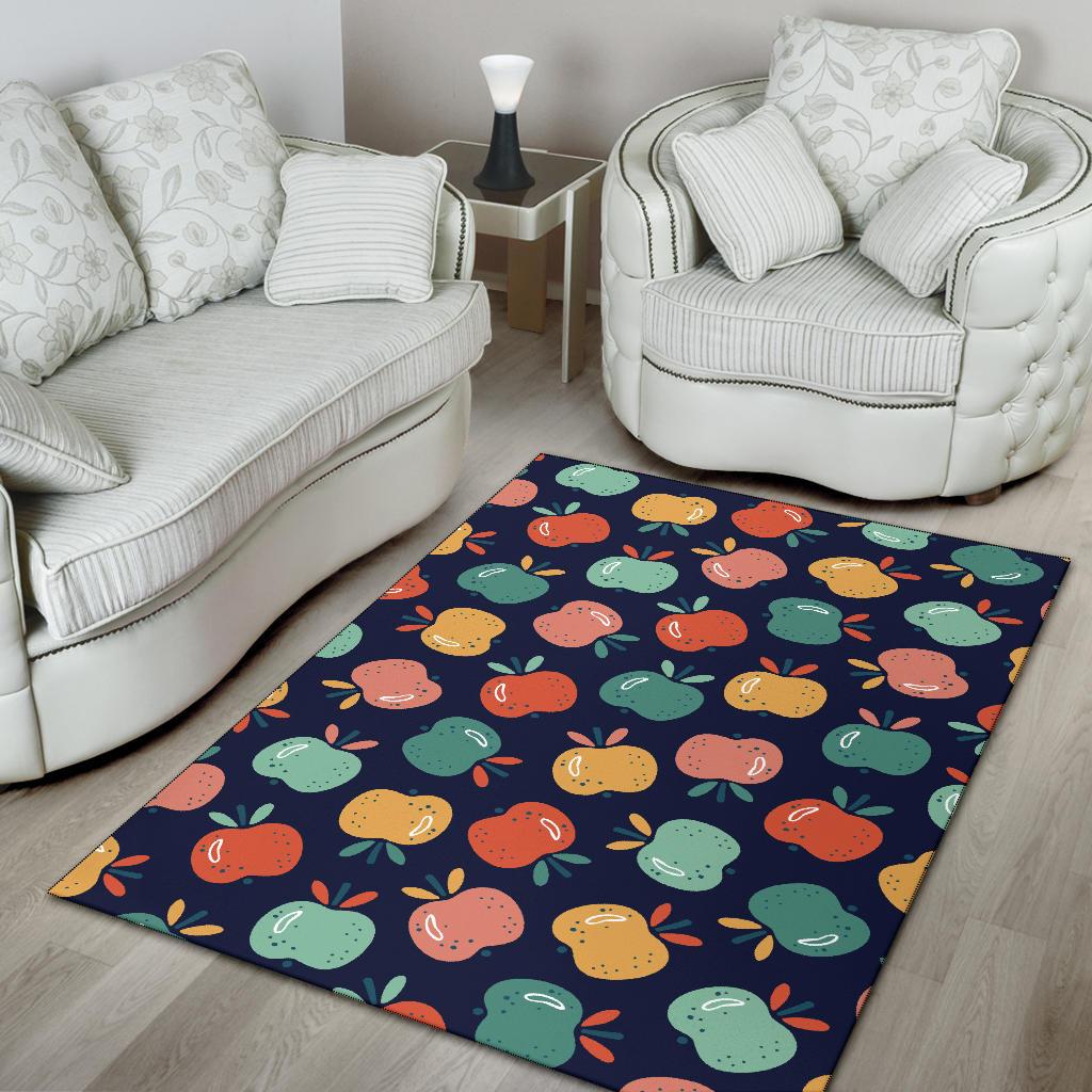 Apple Pattern Print Design AP09 Area Rugs