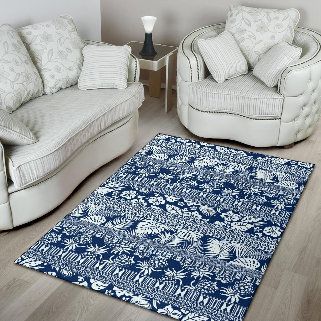 Hawaiian Themed Pattern Print Design H020 Area Rugs