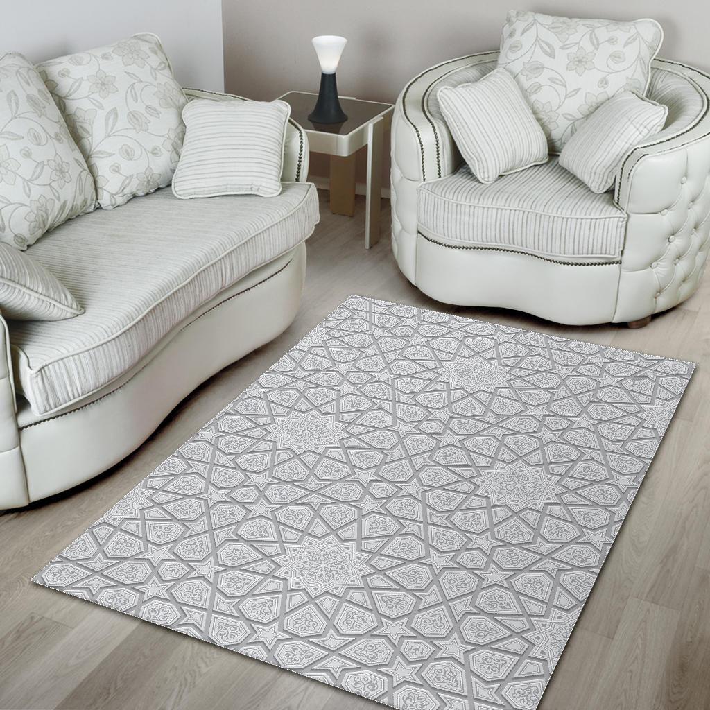 arabic star pattern Area Rug