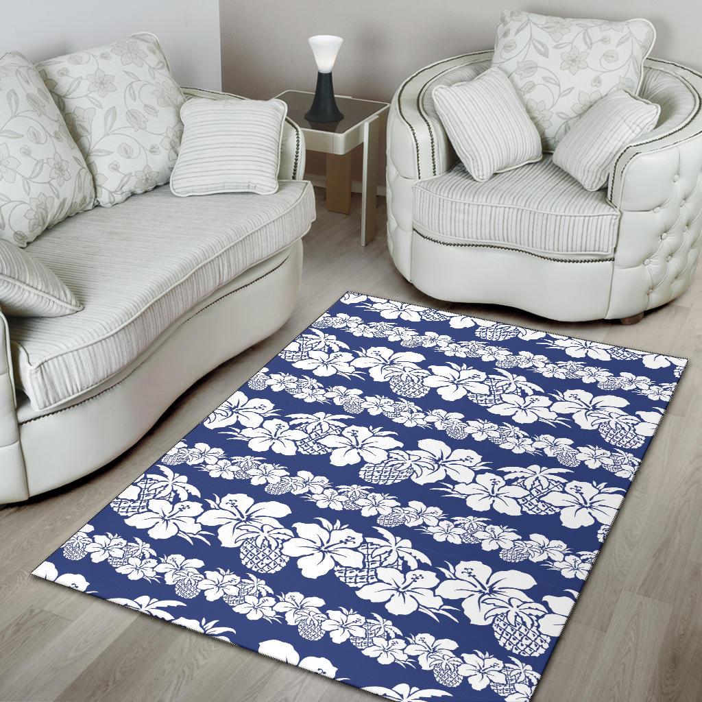 Hawaiian Themed Pattern Print Design H07 Area Rugs