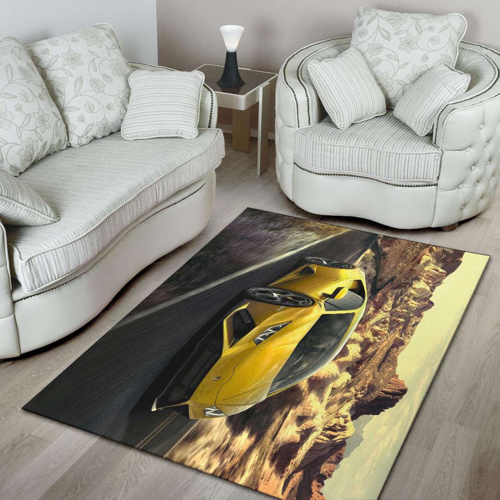 Lamborghini Huracan Area Rug