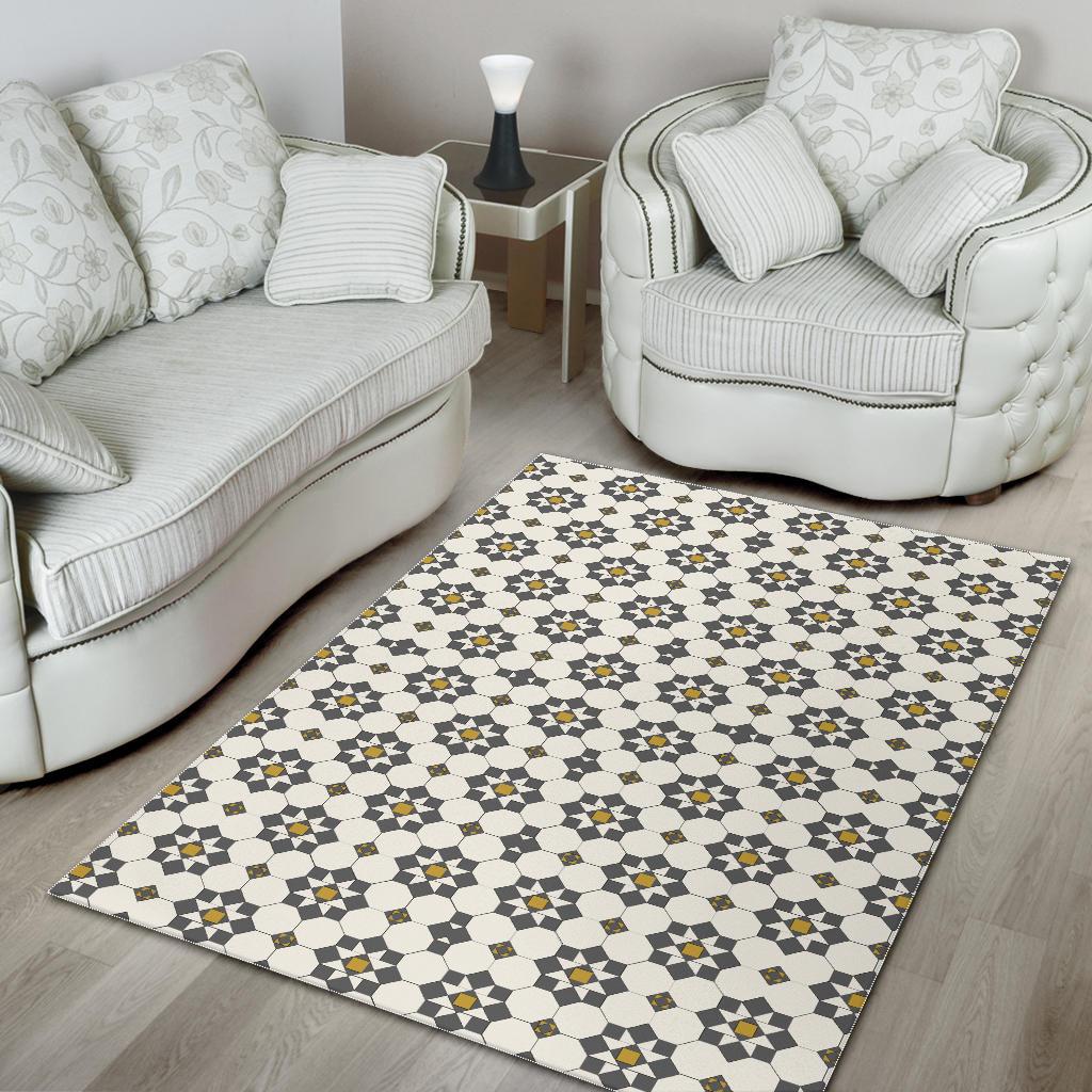 Arabic Morocco Pattern Background Area Rug
