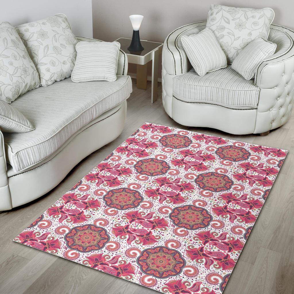 Indian Pattern Area Rug