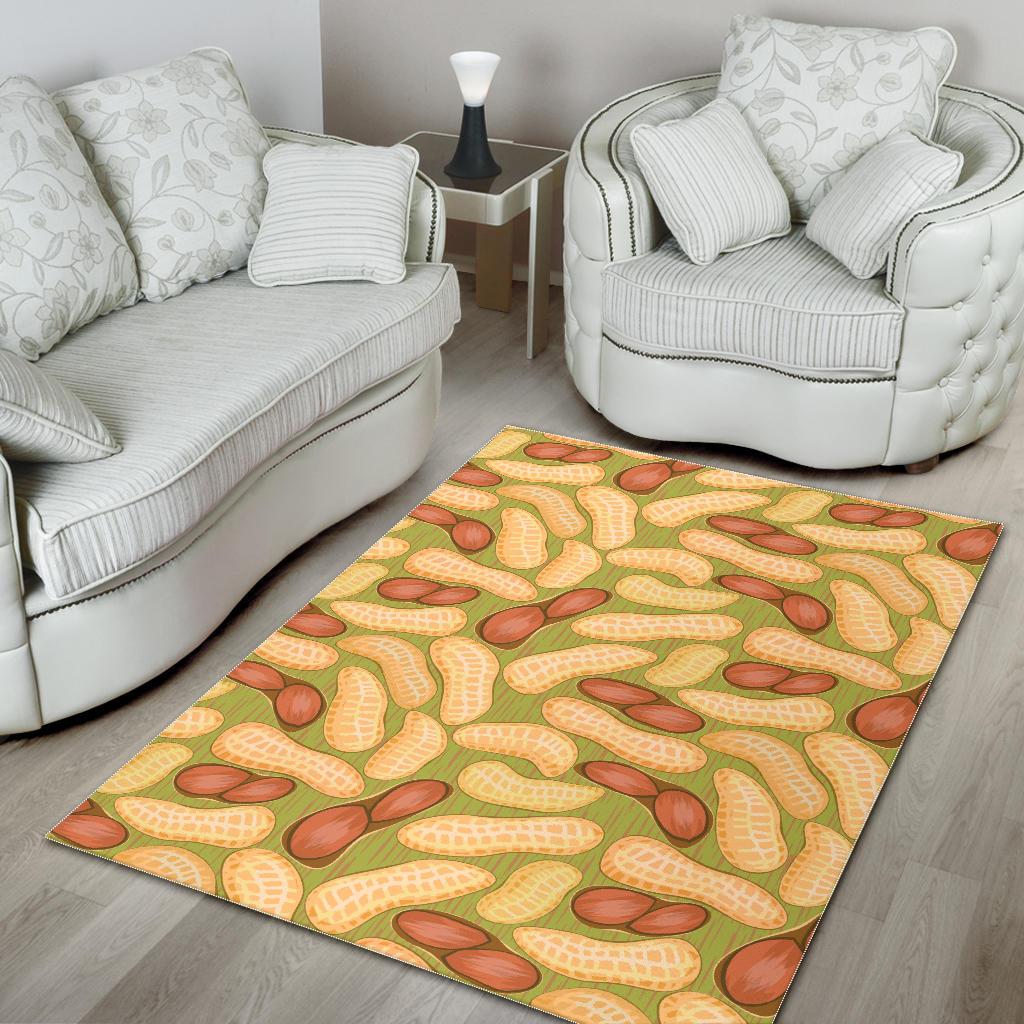 Peanut Pattern Theme Area Rug