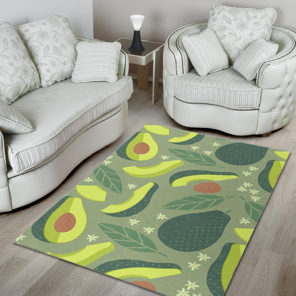 Avocado pattern Area Rug