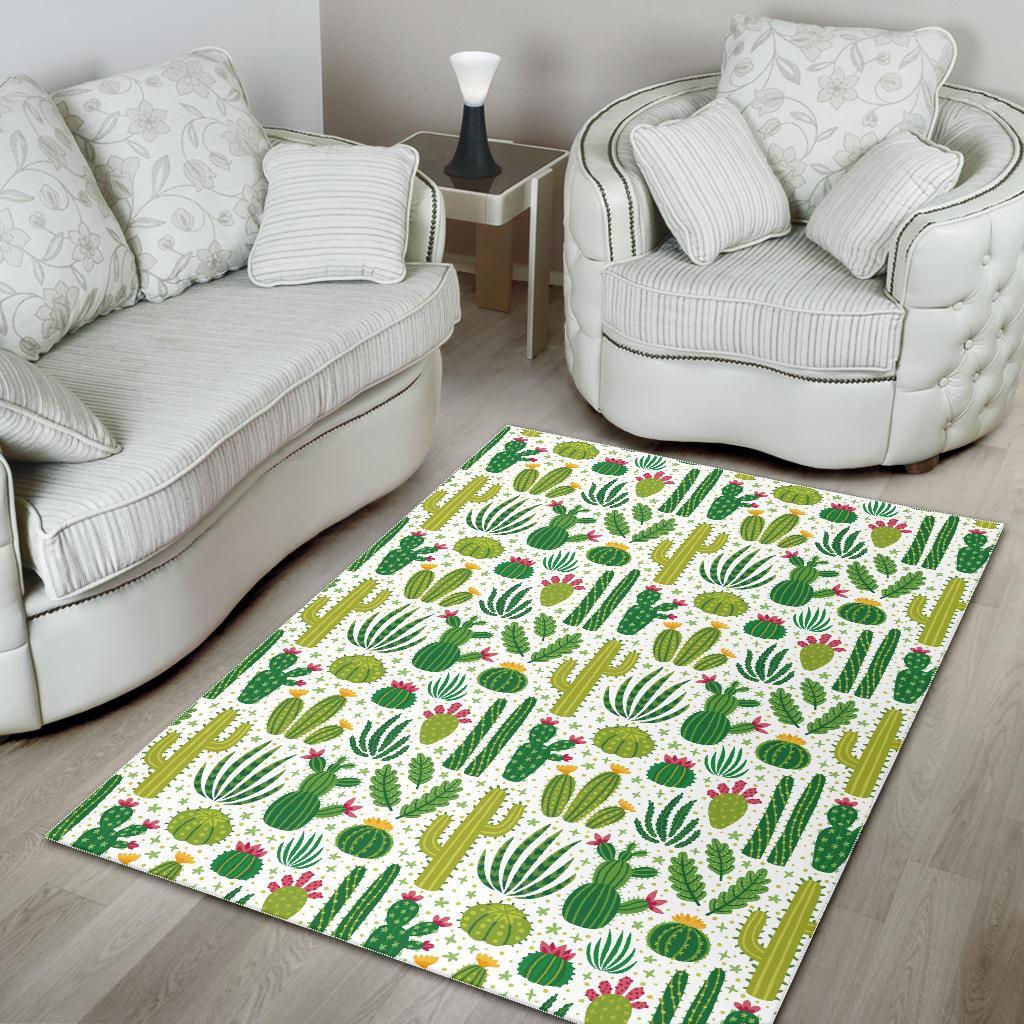 Cactus pattern  Area Rug