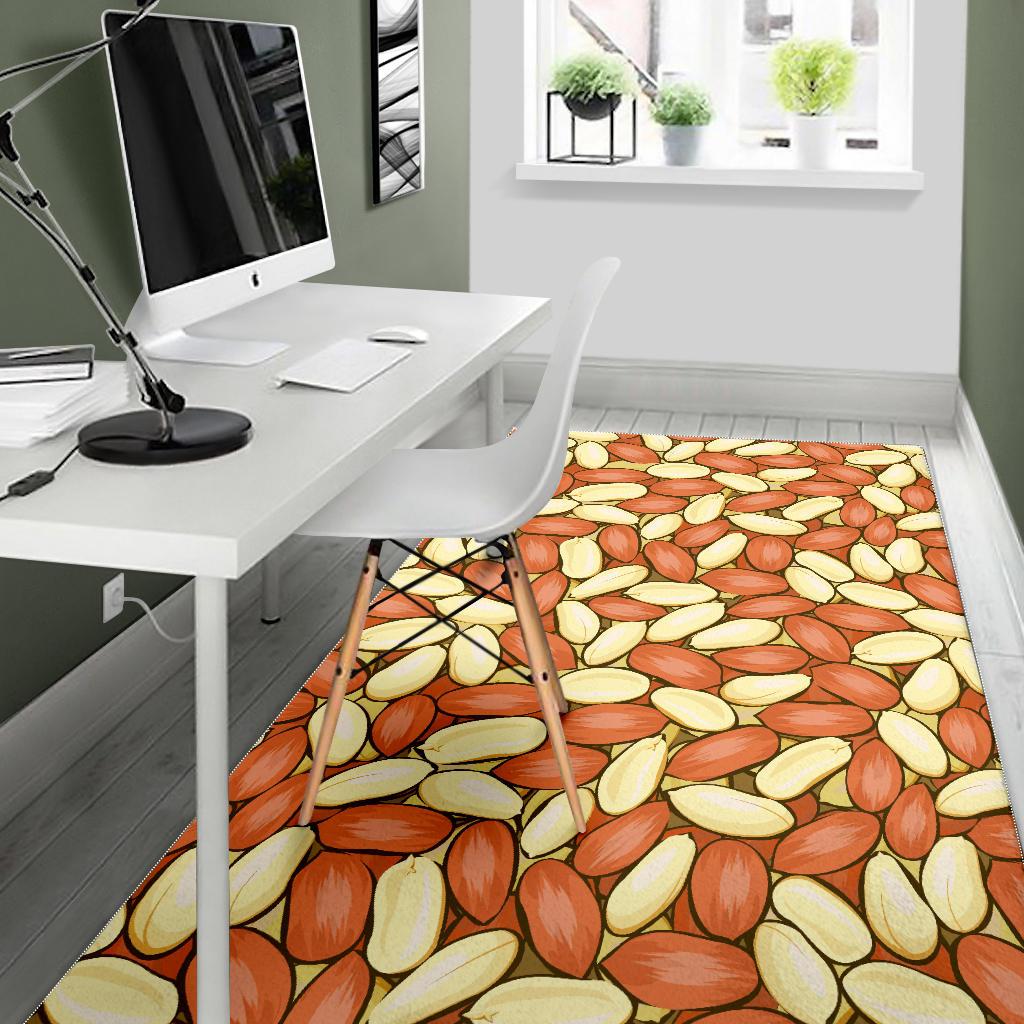 Peanut Pattern Background Area Rug