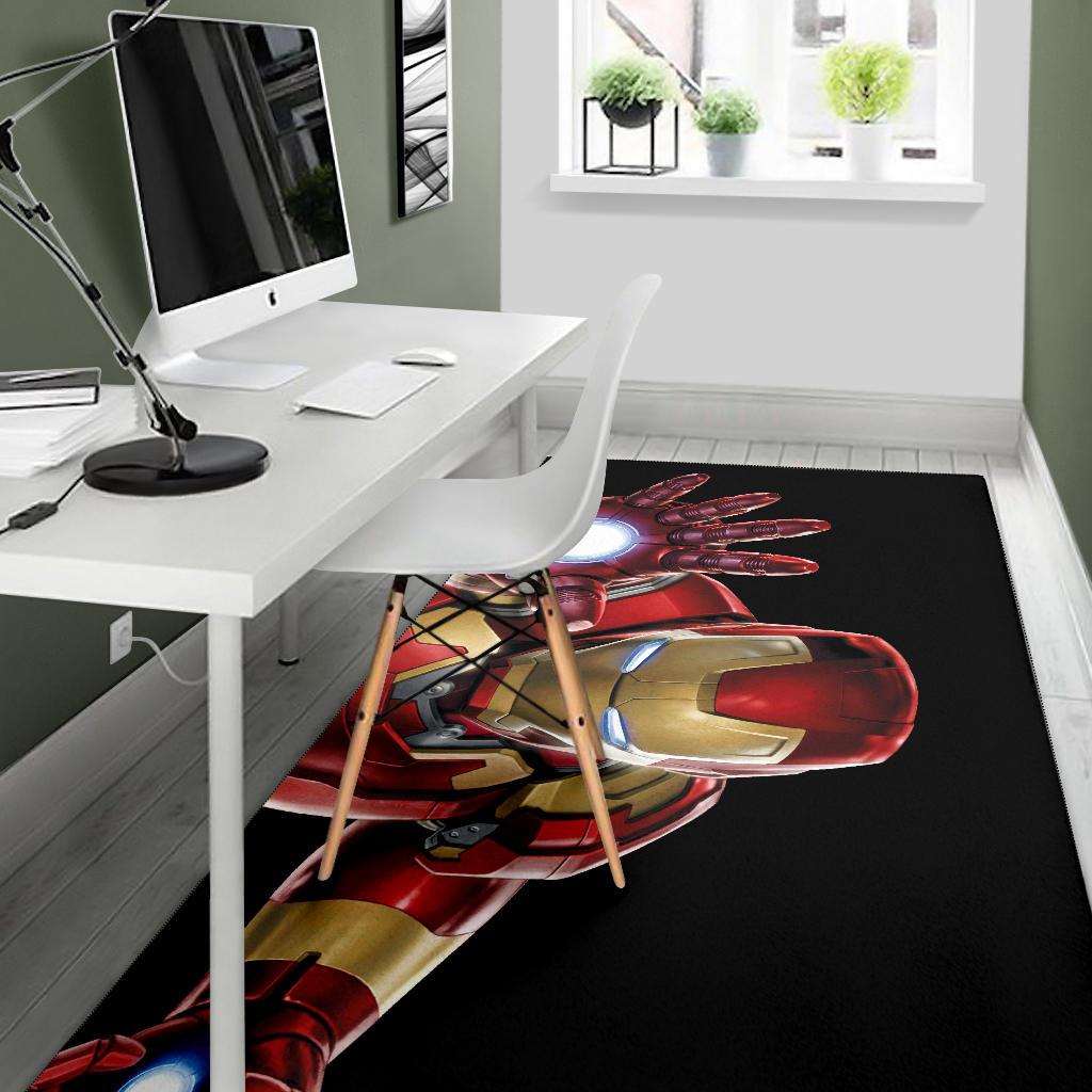 Iron Man Area Rug