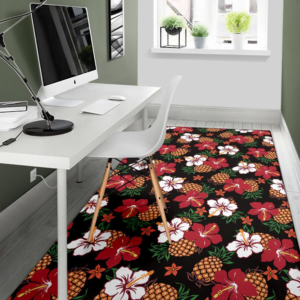 Hawaiian Themed Pattern Print Design H013 Area Rugs