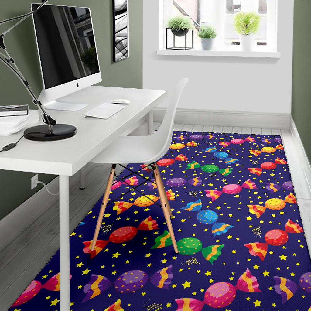 Candy Pattern Print Design CA06 Area Rugs