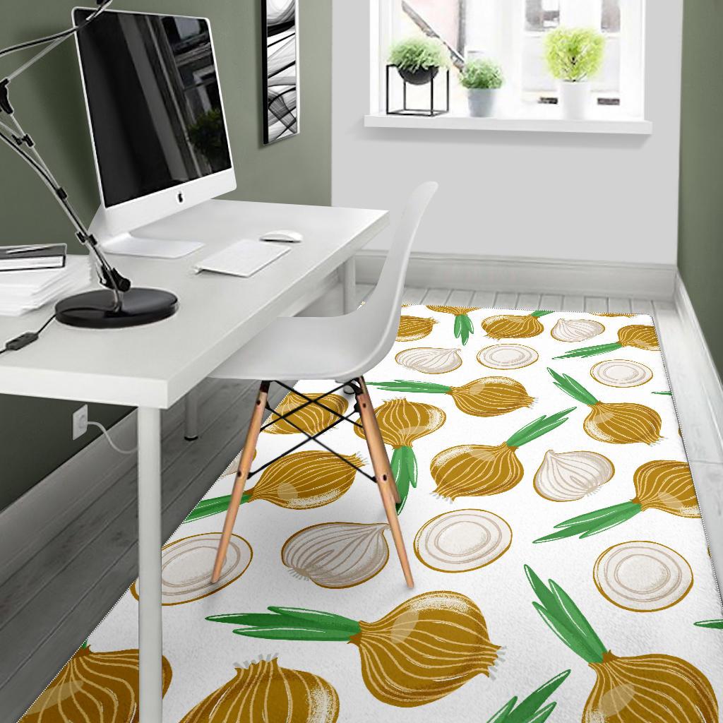 Onion Pattern Background Area Rug