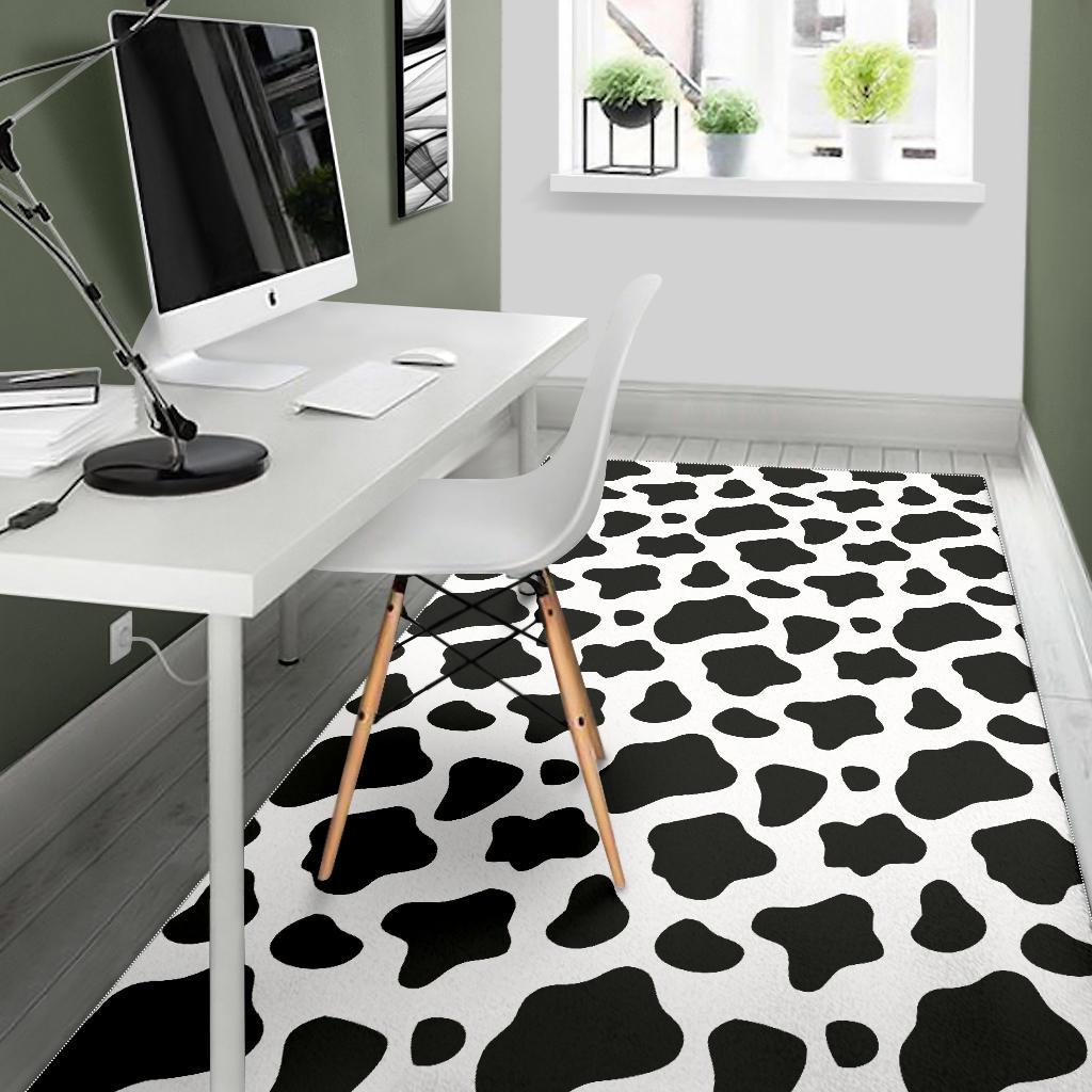 Cow skin pattern Area Rug