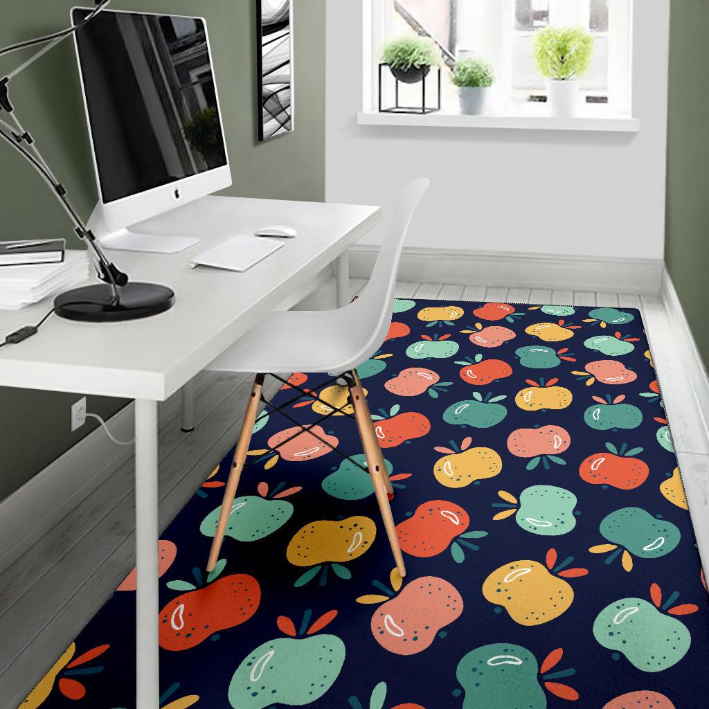 Apple Pattern Print Design AP09 Area Rugs