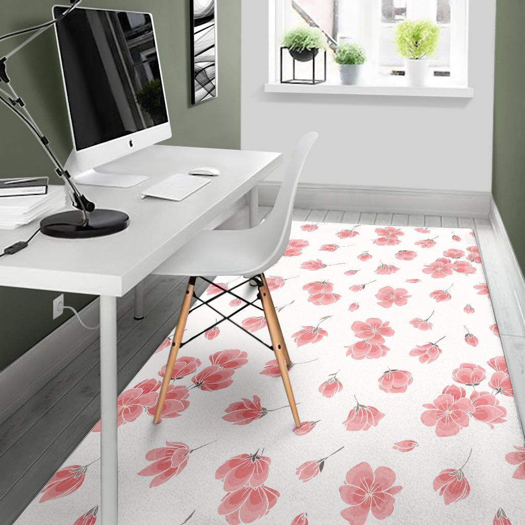 Sakura Pattern Area Rug
