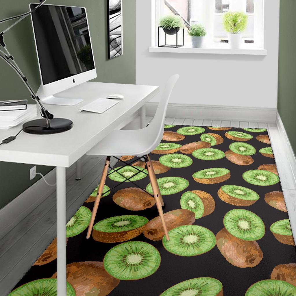 Kiwi Pattern Print Design KW03 Area Rugs
