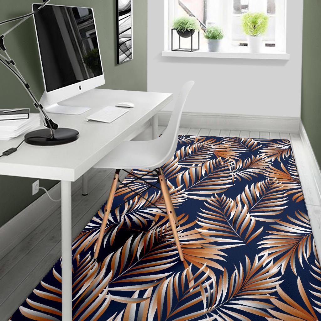 Tropical Flower Pattern Print Design TF07 Area Rugs