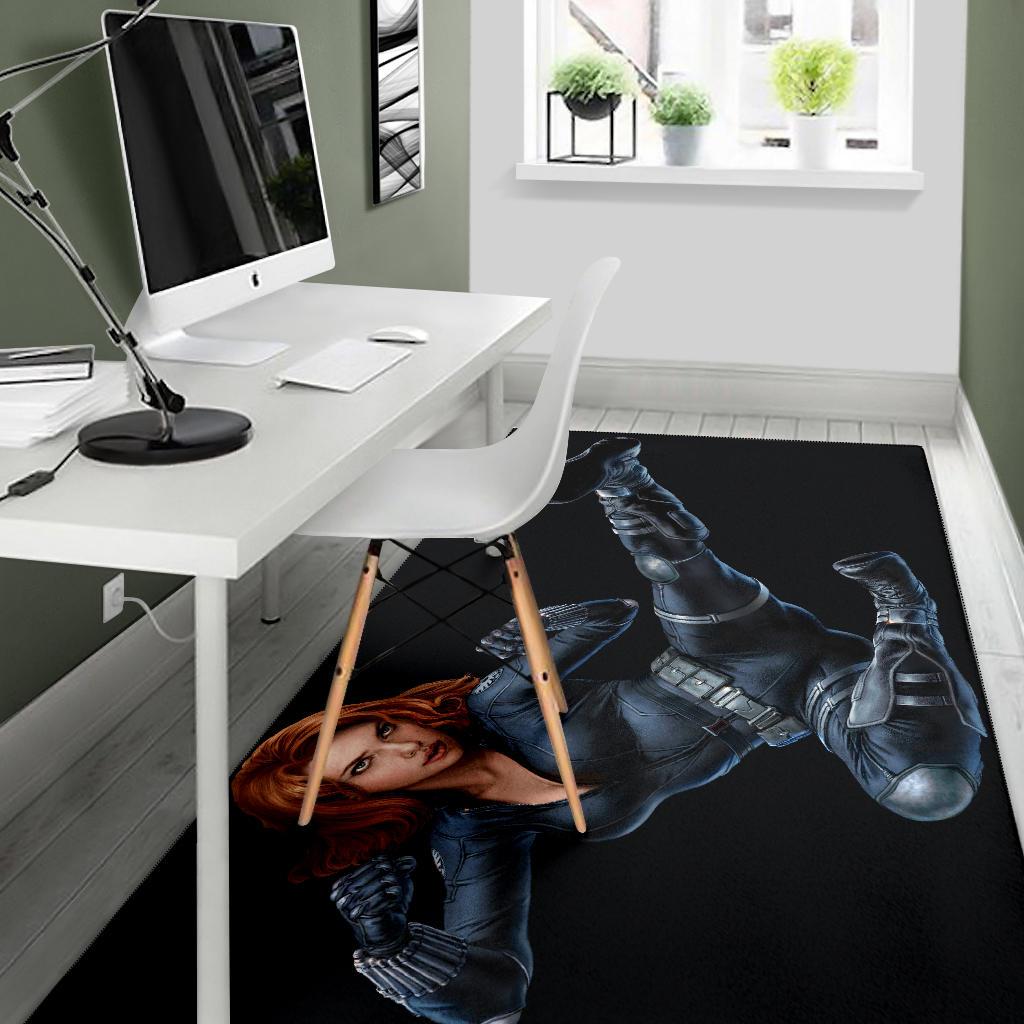 Black Widow Area Rug