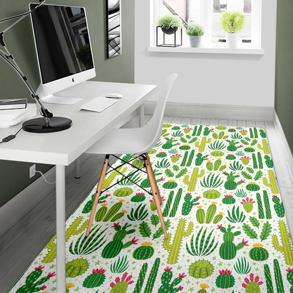 Cactus pattern  Area Rug