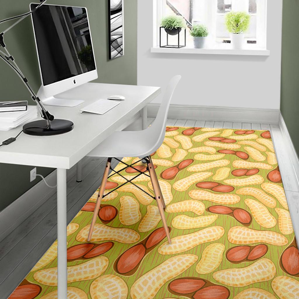 Peanut Pattern Theme Area Rug