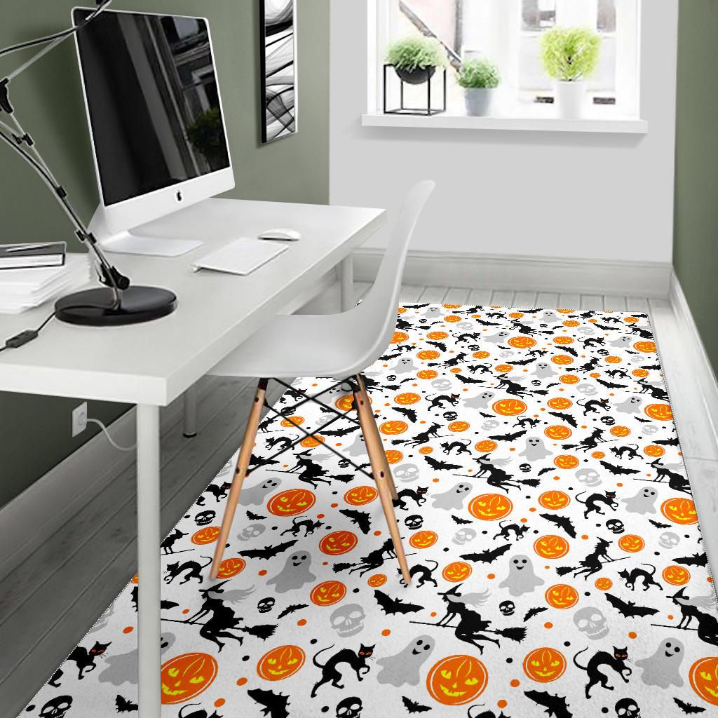 Halloween Pattern Area Rug