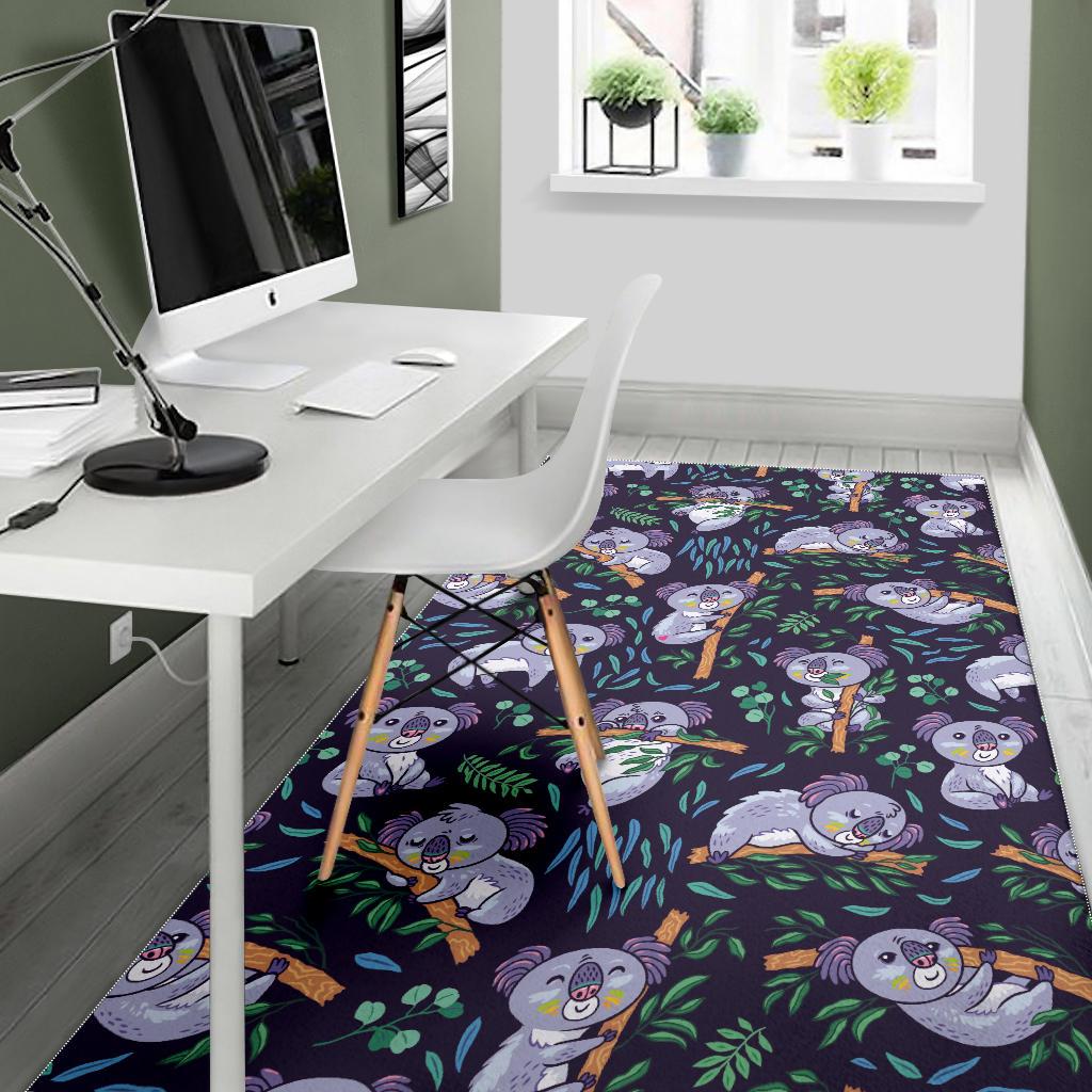 Koala Pattern Area Rug