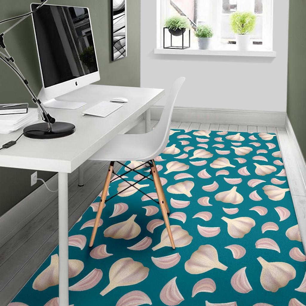 Garlic Pattern Background Area Rug