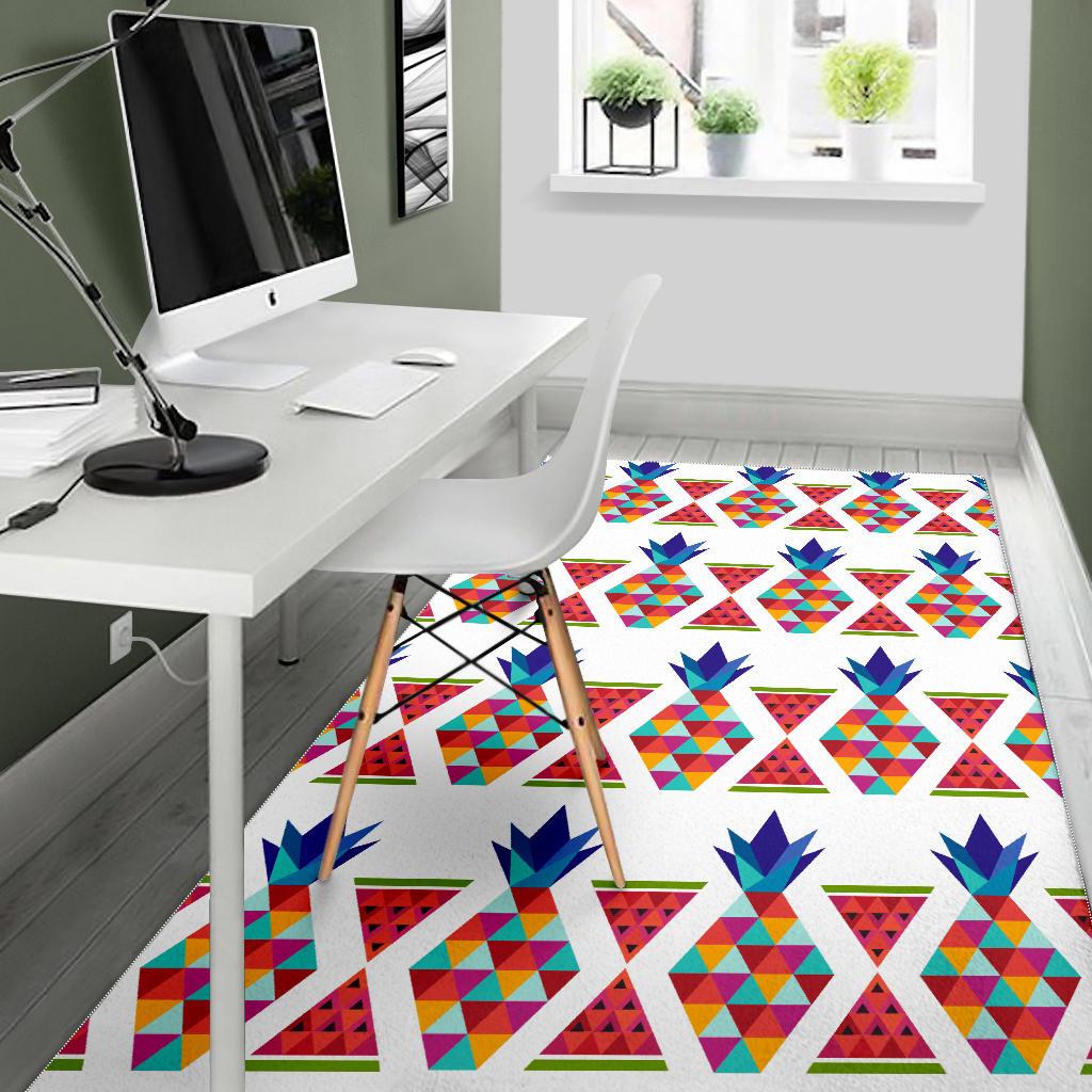 Geometric Pineapple Pattern Area Rug
