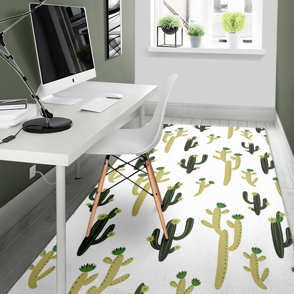 Cute cactus pattern Area Rug