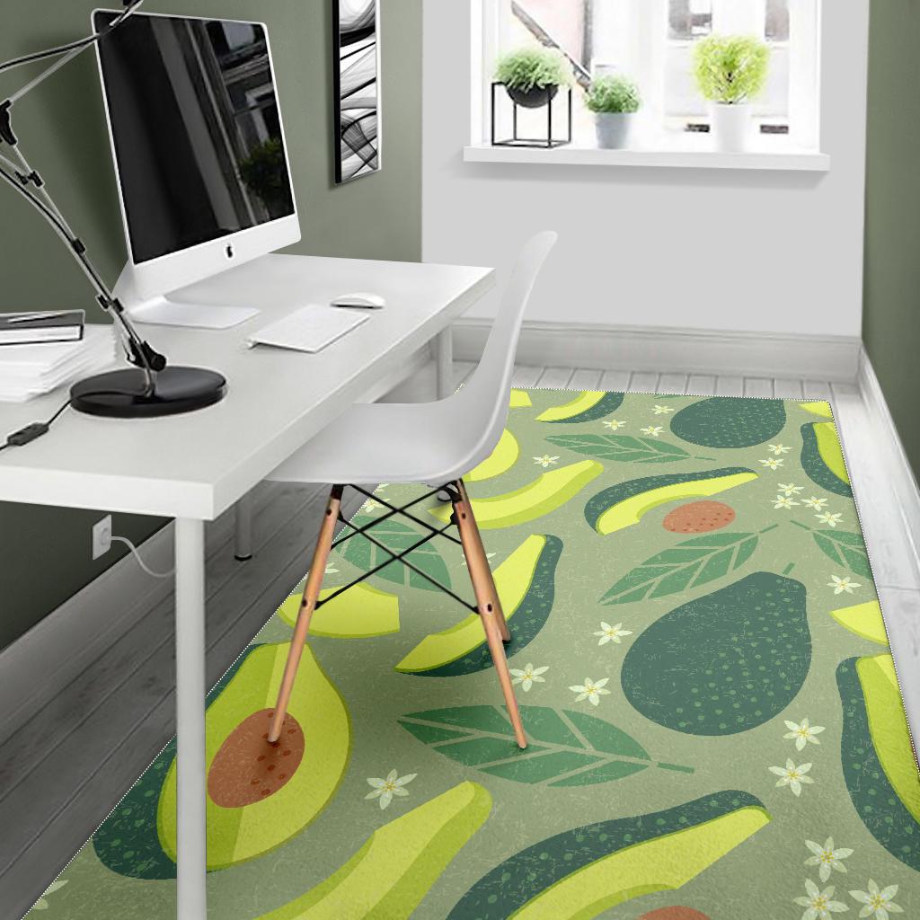 Avocado pattern Area Rug