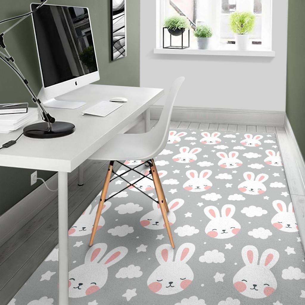 Rabbit cloud Pattern Area Rug
