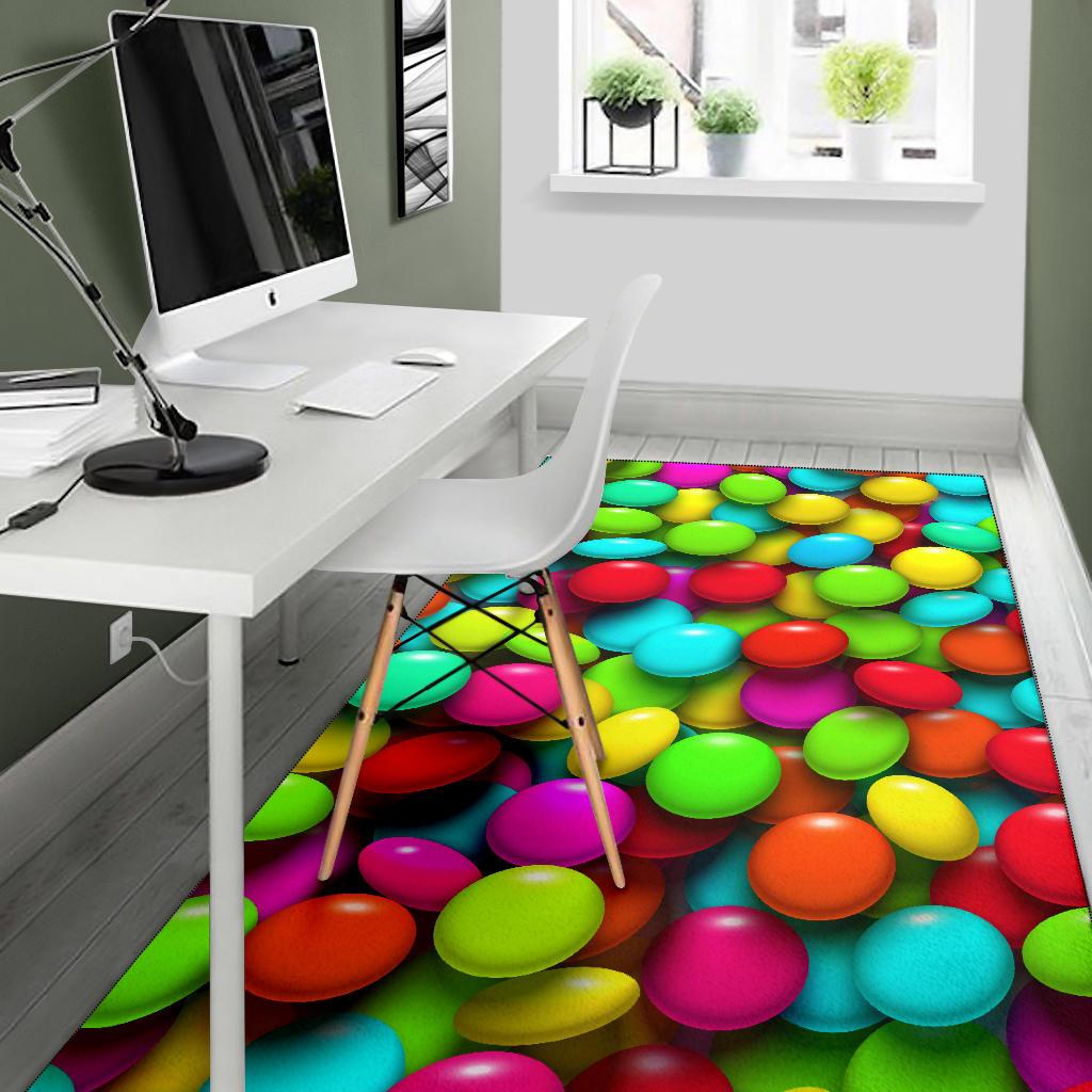Candy Pattern Print Design CA03 Area Rugs