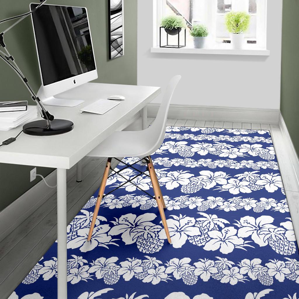 Hawaiian Themed Pattern Print Design H07 Area Rugs