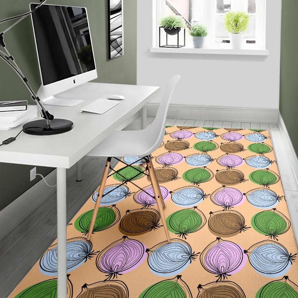 Onion Pattern Area Rug