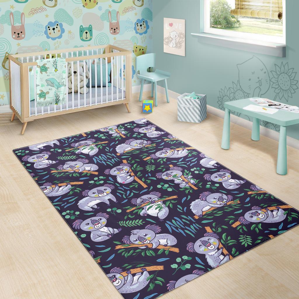 Koala Pattern Area Rug