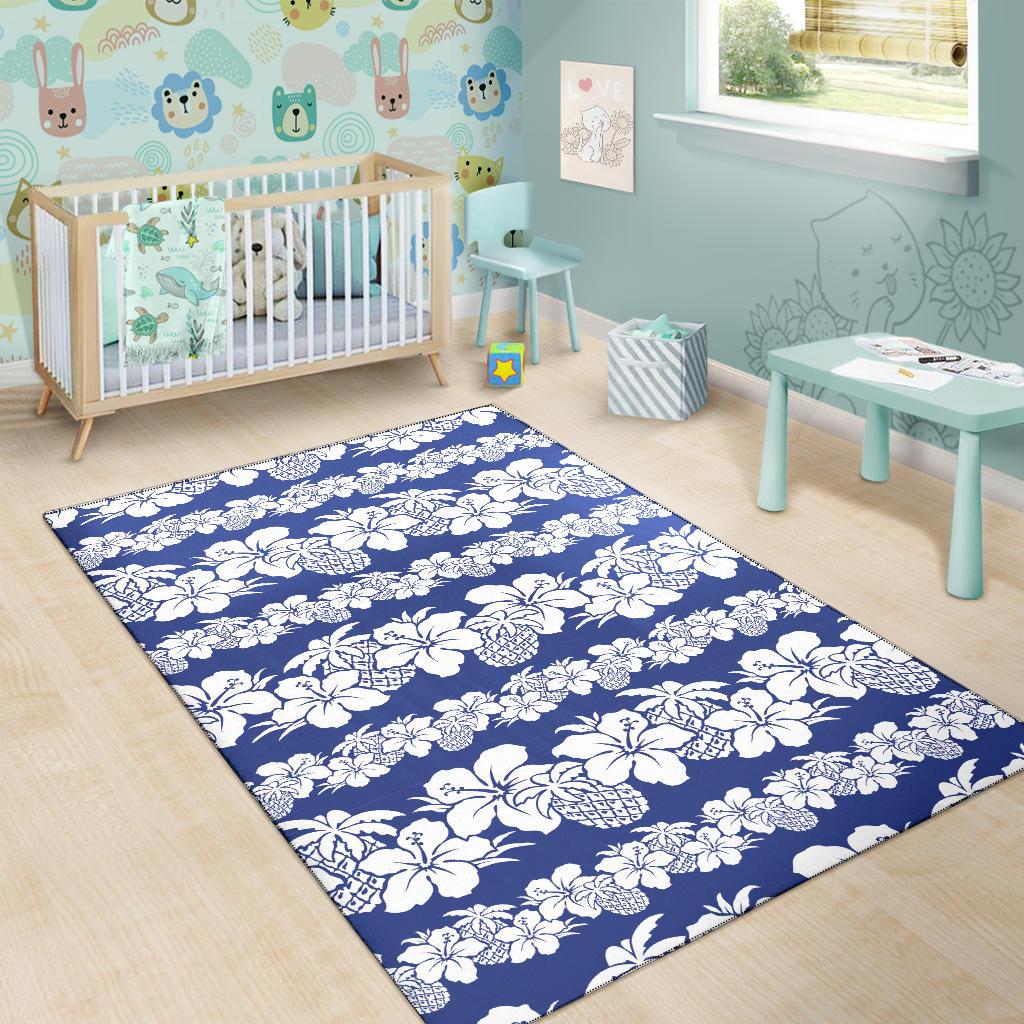 Hawaiian Themed Pattern Print Design H07 Area Rugs