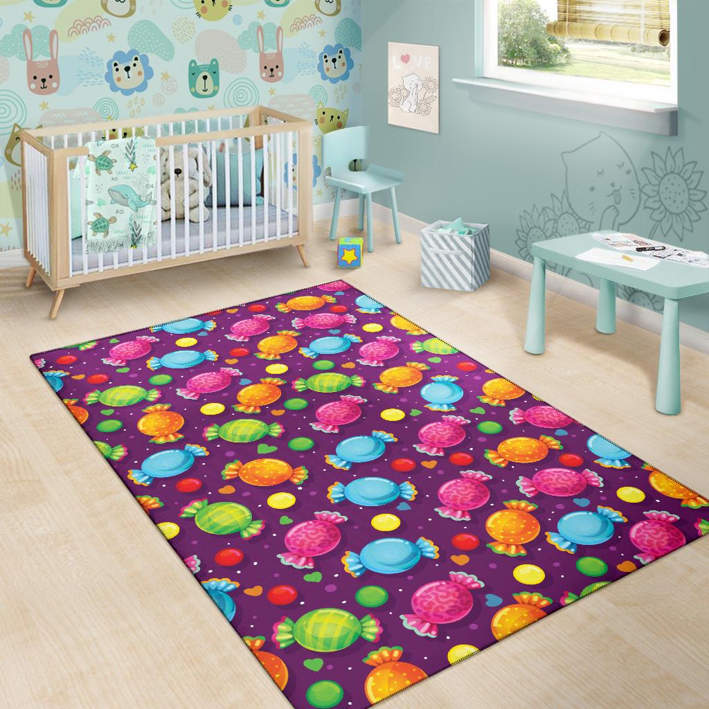 Candy Pattern Print Design CA05 Area Rugs