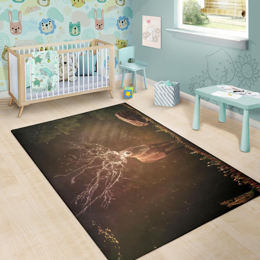 Deer Area Rug